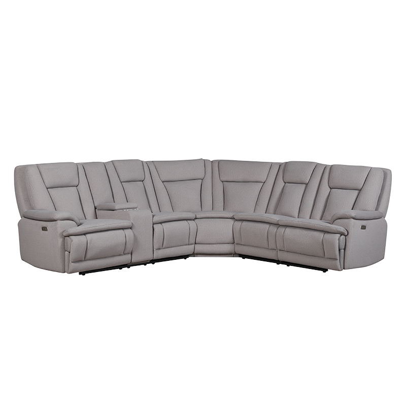 104''Power reclining sectional couch, modular livingroom recliner sofa 