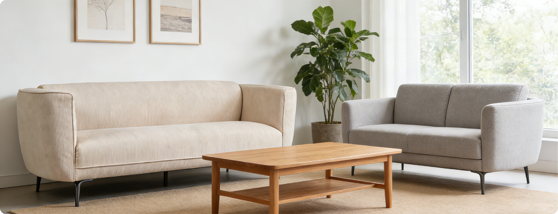 Love Seat at Sofa