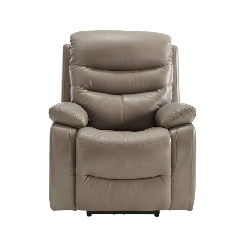 Leather Electric Power Recliner Chair na may mga USB Port