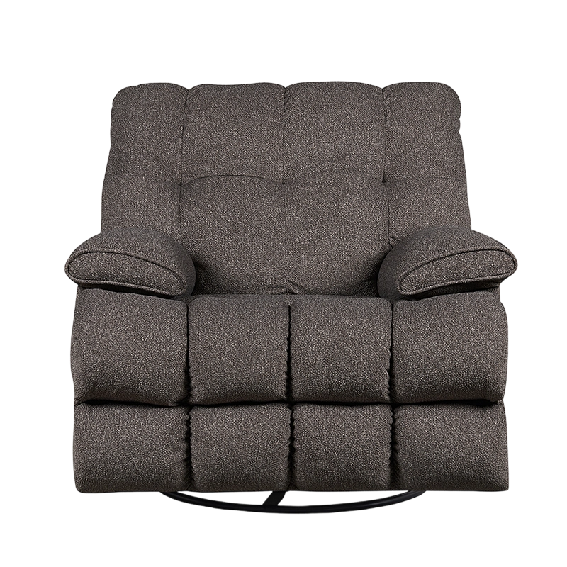 39.8''Manual na Recliner Chair na may Swivel at Rocker