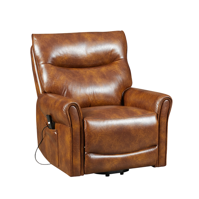 Heavy Duty Power Lift Recliner Chair para sa Matatanda na may Overstuffed Design