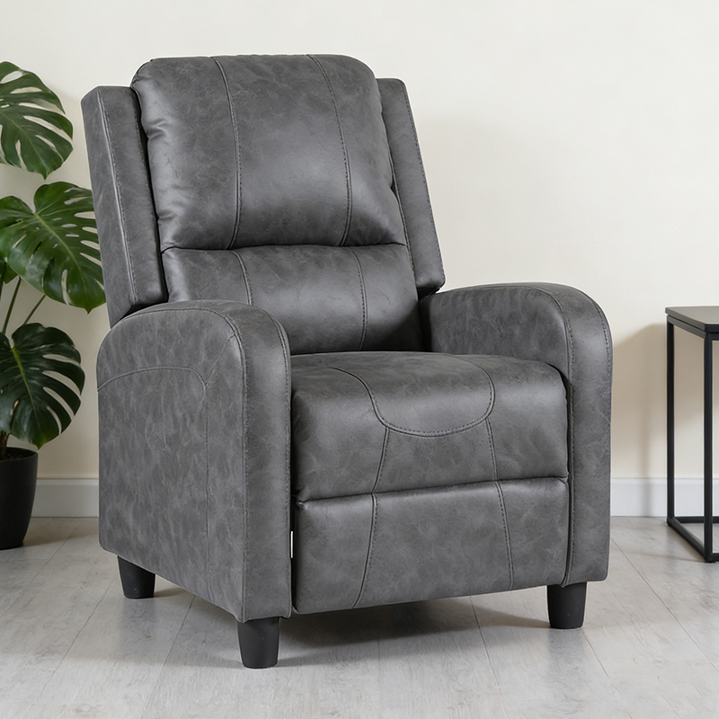 Push Back Recliner Chair Living Room, Reclining Sofa Chair