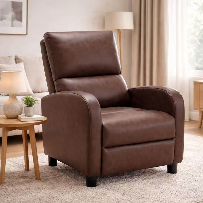 Microfiber Recliner Push back Club Chair