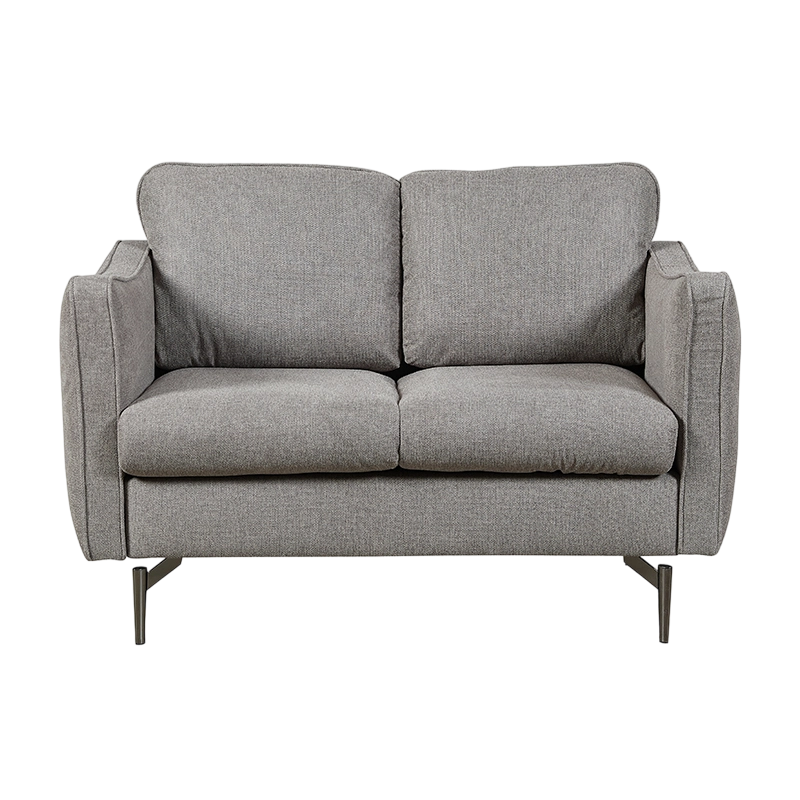 Upholstered Mid Century Modern Wood Frame Loveseat para sa Sala