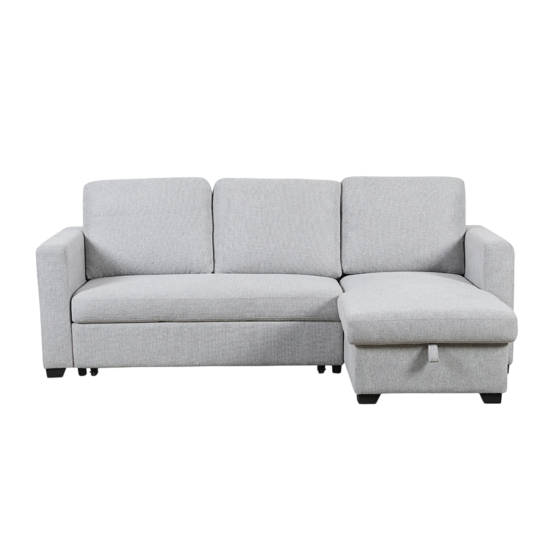 Reversible Sectional Sleeper Sofa Bed na may Storage Chaise